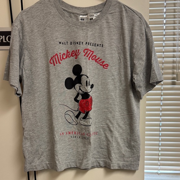Disney Other - Disney Mickey Mouse Classic Gray T-Shirt
